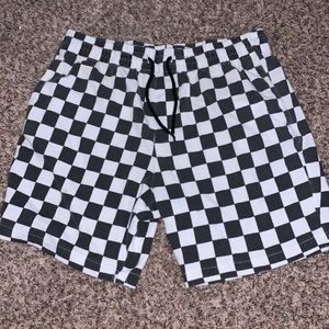 Checkered Shorts